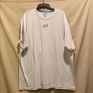 Fox Foxtech White Short Sleeve T-shirt